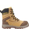CAT Striver XL 8" Waterproof Safety Boots Honey S7 Side Zip